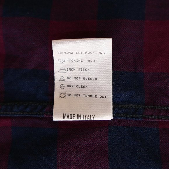 Billy Reid Long Sleeve Button Down Checkered Shirt - Picture 7 of 9